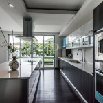 contemporary home in condominium