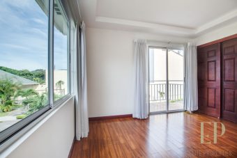 Fantastic located two story house in condominium with pool
