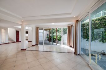 Fantastic located two story house in condominium with pool