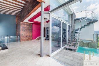Luxury, modern home with private pool Escazu Guachipelin