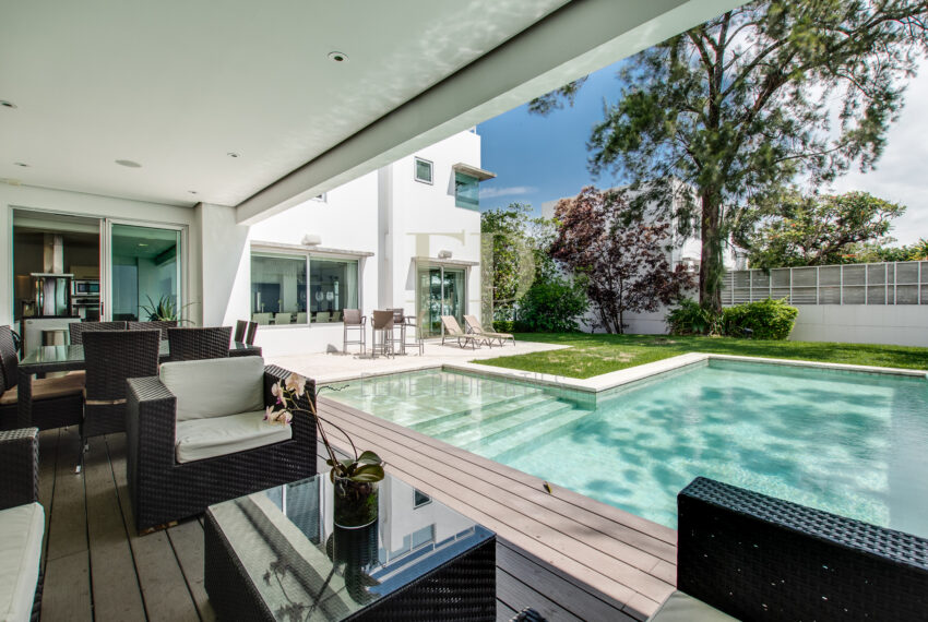 Luxury, three story modern home with private pool