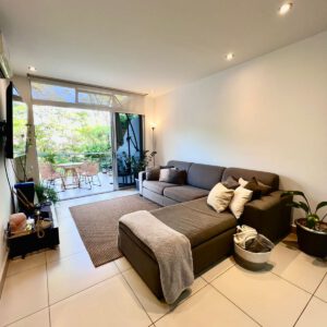 Beautiful furnished apartment with patio located in a condominium