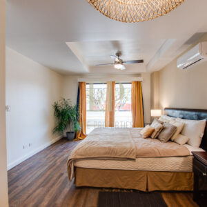For rent furnished, recently remodeled apartment in Santa Ana